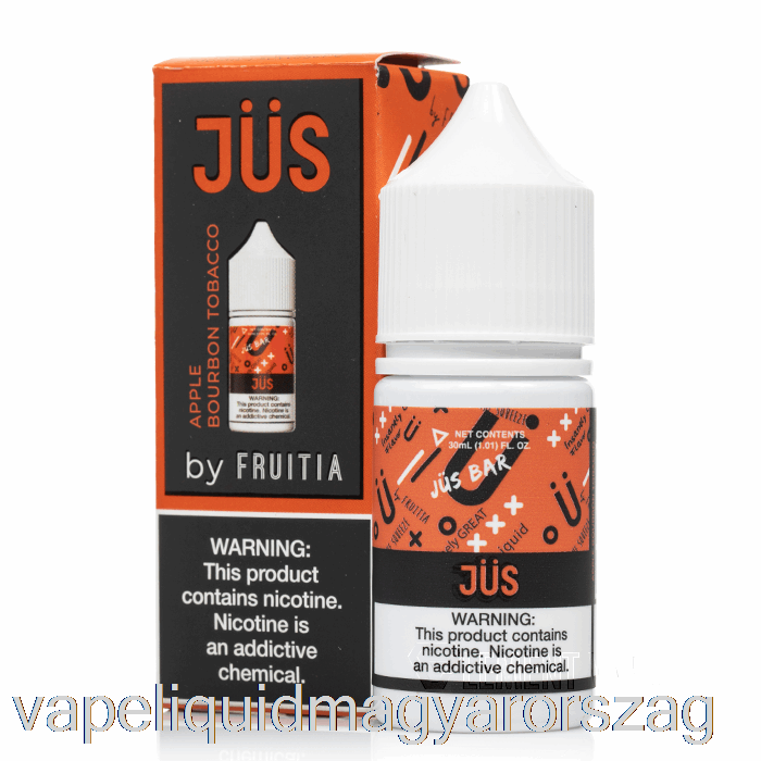 Alma Bourbon Dohány - Jus Salts - 30ml 50mg Vape Toll